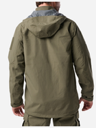 Куртка штормовая мужская 5.11 Tactical Force Rain Shell Jacket 48362-186 XS Зеленая (888579491302) - изображение 6