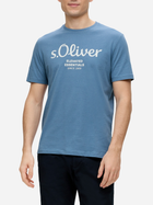 Koszulka męska bawełniana s.Oliver 10.3.11.12.130.2139909-54D1 XL Niebieska (4099974203988) - obraz 1