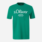 Koszulka męska bawełniana s.Oliver 10.3.11.12.130.2139909-76D1 S Zielona (4099974204190) - obraz 4