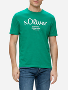 Koszulka męska bawełniana s.Oliver 10.3.11.12.130.2139909-76D1 2XL Zielona (4099974204237) - obraz 1