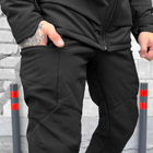 Чоловічий зимовий Костюм Omni-Heat із силіконовим утеплювачем / Тепла Куртка + Штани чорні розмір S - зображення 7