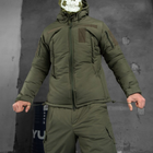 Зимний костюм "Drummer" с утеплителем холлофайбер / Мужская форма Куртка + Брюки олива размер XL - изображение 4
