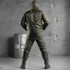 Зимний костюм "Leader" OMNI-HEAT на синтепоне / Комплект куртка + брюки олива размер 2XL - изображение 3