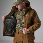 Зимовий Костюм Soft Shell на Omni-Heat з капюшоном / Чоловіча Форма Куртка + Штани койот розмір 2XL - зображення 5