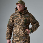 Зимовий Костюм Soft Shell на Omni-Heat з капюшоном / Чоловіча Форма Куртка + Штани піксель розмір M - зображення 2