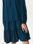 Sukienka T-shirt midi letnia damska Tatuum Mono T2216.193 40 Granatowa (5900142162060) - obraz 4