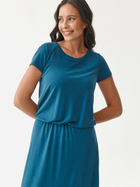 Плаття-футболка міді літнє жіноче Tatuum Jasmiko T2216.210 M Синє (5900142159282) - зображення 4