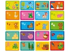 Пазлы для малышей Времена года. Чьи следы? Кто спрятался? (укр) Vladi Toys VT5003-04