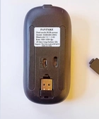 RGB мышка безшумная перезаряжаемая беспроводная с WIFI 2.4 ГГц и Bluetooth 5.2 интерфейсом PANTXIKE 800/1200/1600 DPI с RGB подсветкой со встроенным аккумулятором 750 мА/ч до 20 днів автомномної роботи - изображение 8