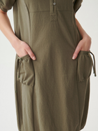 Плаття-футболка коротке літнє жіноче Tatuum Linia T2314.193 XL Хакі (5900142252945) - зображення 4