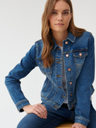 Джинсова куртка жіноча Tatuum Beska T2315.012 44 Синя (5900142257018) - зображення 4