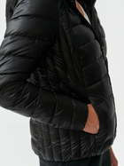 Куртка демісезонна коротка з капюшоном жіноча Tatuum Markana T2316.011 38 Чорна (5900142262395) - зображення 4