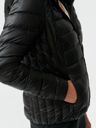 Куртка демісезонна коротка з капюшоном жіноча Tatuum Markana T2316.011 34 Чорна (5900142262371) - зображення 4