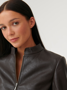 Шкіряна куртка жіноча Tatuum Bami T2316.014 36 Коричнева (5900142262944) - зображення 4
