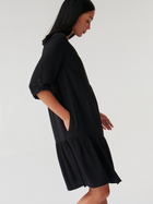 Плаття коротке літнє жіноче Tatuum Naturo T2316.194 40 Чорне (5900142266577) - зображення 4