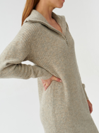 Плаття міді тепле жіноче Tatuum Icafi T2319.197 XS Сіре (5900142279164) - зображення 4