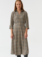Плаття-сорочка міді осіннє жіноче Tatuum Samotali T2319.199 38 Коричневе (5900142271021) - зображення 1