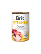 Вологий корм для собак Brit Paté & Meat зі смаком курки
