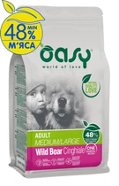 Сухий корм для собак Oasy OAP ADULT Medium/Large Дикий кабан
