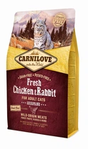 Сухий корм для кішок Carnilove Cat Fresh Chicken & Rabbit з куркою та кроликом