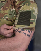 Тактическая мужская потоотводящая футболка M мультикам (85688) - изображение 5