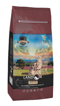 Сухой корм для кошек LANDOR Grain Free Hairball Control для выведение шерсти из желудка с ягненком