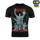 M-Tac футболка Freedom Black XS - зображення 2