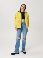 Куртка демісезонна жіноча Sinsay ZJ945-71X 2XL Жовта (5904841524082) - зображення 3