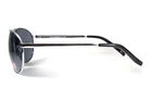 Окуляри біфокальні (захисні) Global Vision Aviator Bifocal (+3.0) (gray), чорні біфокальні лінзи в металевій оправі - зображення 8