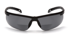 Біфокальні захисні окуляри Pyramex Ever-Lite Bifocal (+2.0) (gray), сірі - зображення 3
