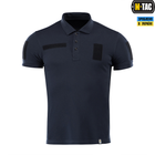 M-Tac поло тактическое 65/35 Dark Navy Blue 3XL - изображение 2