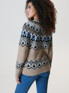 Sweter damski ciepły Sinsay 9405E-MLC S Wielokolorowy (5904620008819) - obraz 2