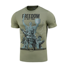 M-Tac футболка Freedom Light Olive S - зображення 1