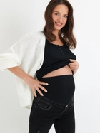 Jeansy ciążowe damskie Mom`s Sinsay ZA577-90J 36 Ciemnoszare (5904749048888) - obraz 3