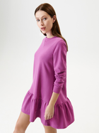 Сукня міні осіння жіноча Sinsay 5723J-45X XS Рожева (5904298977493) - зображення 3