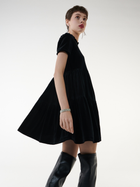 Сукня міні літня жіноча Sinsay 6262F-99X S Чорна (5904116753094) - зображення 4