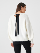 Sweter damski oversize Sinsay 9396E-01X L Biały (5904116185185) - obraz 2