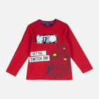 Dziecięca koszulka z długim rękawem dla chłopca Chicco 09061671000000 104 cm Czerwona (8054707875388) - obraz 1