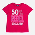 Дитяча футболка для дівчинки Chicco 09067157000000 92 см Темно-розовая (8054707961029) - зображення 1