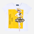 Koszulka dziecięca dla dziewczynki Chicco 09067309000000 80 cm Biała (8059609058914) - obraz 1