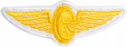 Шеврон-нашивка IDEIA на липучке Укрзализныця, вышитый патч 2х5 см белая (2200004294346) - изображение 1