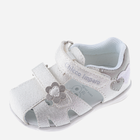 Дитячі сандалії для дівчинки Chicco Sandalo Greenly 01067151000000 23 Білі (8051182279946) - зображення 1