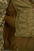 Куртка Softshell чоловіча KOYOT з Флісовою підкладкою колір койот / Демісезонна водонепроникна XL - зображення 10
