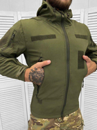 Осенняя тактическая куртка софтшел squat oliva 3XL - изображение 3