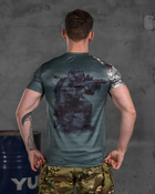 Тактична потовідвідна футболка Punisher USA XL - зображення 6
