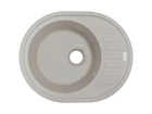 Кухонная мойка из гранита ADAMANT OVUM 62*50 см авена
