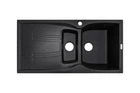 Кухонная мойка из гранита ADAMANT New Line plus98*50*23 см черный