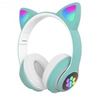 Наушники Cat Ear STN-28 с радио и поддержкой карты памяти Бирюзовые