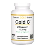 Вітамін С, 1000 мг California Gold Nutrition, 240 капсул