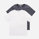 Zestaw koszulek młodzieżowych 2 szt dla chłopca Tom Tailor 1032150 140 cm Wielobarwny (4065308779627) - obraz 1